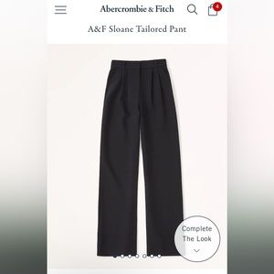 Abercrombie & Fitch Sloane Tailored Pant
